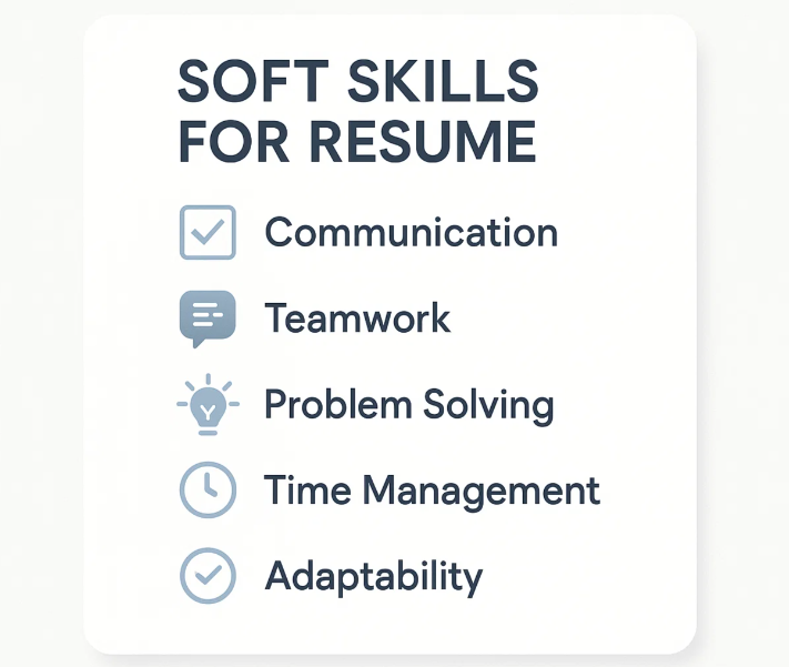 soft skills for resume
